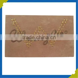 Custom PU Embossed Leather Label Leather Garment Jeans Labels thumbnail-4
