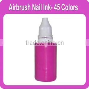 Temporary Airbrush Nail Ink 45 Different Colors Available thumbnail-1