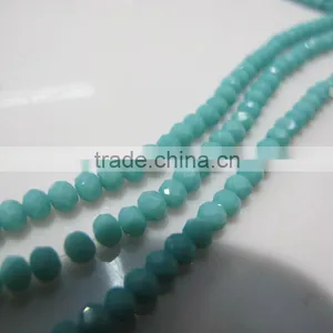 4mm Sales of Color Glass Rondelle Bead BZ009 thumbnail-1