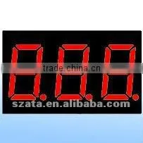 Red Three Digit Outdoor Digital Led Display thumbnail-1