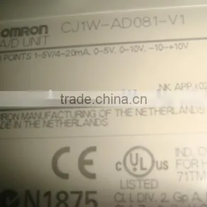 Omron SYSMAC PLC Analog Input Module CJ1W-AD041 thumbnail-1
