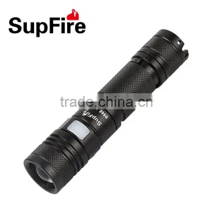 Small LED Torchlight A2 USB Rechargeable Flash Light Zoom Flashlight thumbnail-2