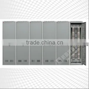 Cold Stainless Steel Outdoor Optic Fiber Distribution Cabinets(ODF) With Cable Fixed Ground Unit thumbnail-3