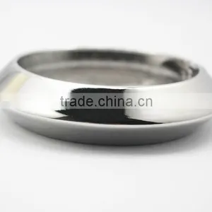 Fashion Blank Chunky Adjustable Alloy Bangle Mirror Polished thumbnail-6