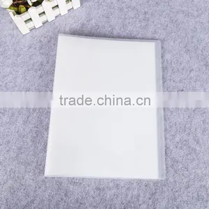 Transparent Plastic Multipage Hard Cover a4 Clear File Folder Document Holder Folding Document Holder pp Clear Book File Folder thumbnail-1