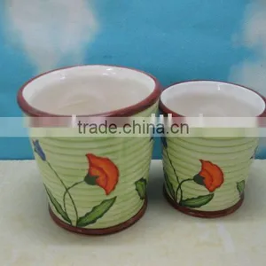 Ceramic Garden Flower Tank thumbnail-1