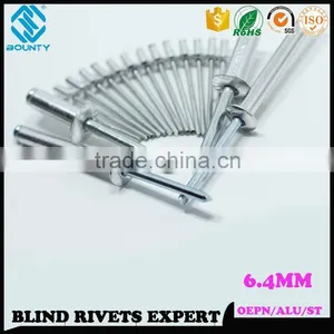 BOUNTY FACTORY 6.4MM POP RIVETS thumbnail-1