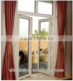 Big Size 3 Panel Pvc Casement Triple Glass Doors thumbnail-3