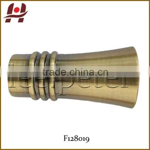 F128019 Window Metal Iron Aluminium Zinc Stainless Steel Curtain Pole Finial thumbnail-1