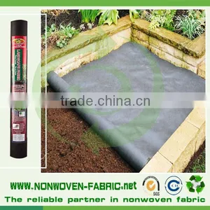 Heavy Black Nonwoven Weed Control Fabric, Weed Barrier, Weed Control Membrane thumbnail-2