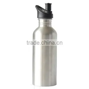 New Design Single Wall Stainless Steel Sport Bottle Factory 350ML 500ML 750ML 1000ML thumbnail-1