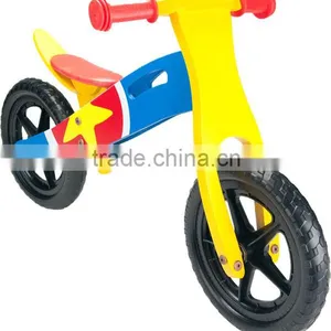 Hot Design Kids Wooden Bicycle With EVA Wheel thumbnail-1