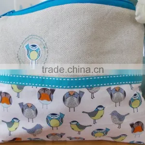 Wholesale Custom Canvas Cosmetic Bag thumbnail-3