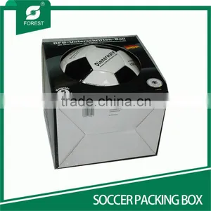 PAPER PACKING BOX WITH HOLE FOR FOOTBALL thumbnail-2