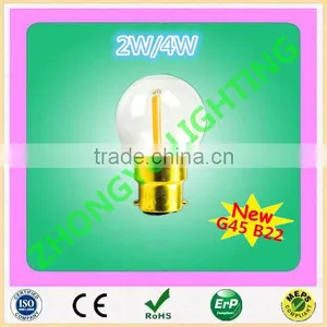 Good Quality CE RoHS G45 LED Filament Bulb E14S/E17/E27/B15D/B22D thumbnail-4