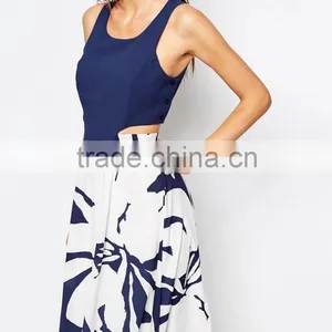 China OEM and ODM Factory Hot Selling Ladies Dresses With Print thumbnail-4