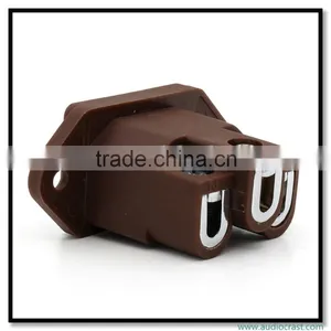 OEM Pure Copper Power Socket Rhodium Plated Power PLUG thumbnail-4