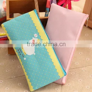 Hot Sale Cheap Plain Sheep Pencil Case , Pencil Bag for Girls China Supplier thumbnail-1