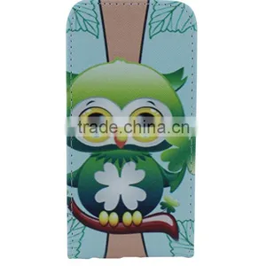 2015 Newest Owel Printings Phone Case Lift Flip Leather Case With Card Slot For IPhone 6 thumbnail-3
