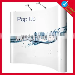 Custom Foldable Hook and Loop Backdrop Spring Trade Show Pop up Display Stands thumbnail-1