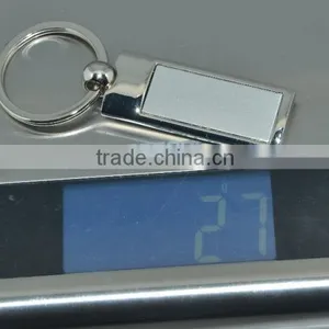 Metal Die Cut Keychains With Embossed Logo thumbnail-6