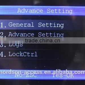 Nordson 2.8inch HD LCD Screen FR-M2 Network Fingerprint Access Control With ID Card thumbnail-6