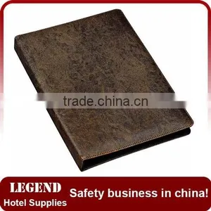 Ailbaba 3-ring Leather Portfolio Binder,guest Directory thumbnail-4