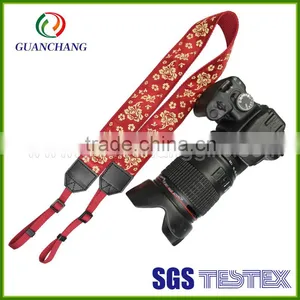 Wholesale Promoting Personalized Detachable Polyester Woven Dslr Canvas Camera Neck Strap Manufacturer thumbnail-2