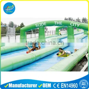 2016 Most Popular Inflatable Slip n Slide the City Extream Inflatable Water Slide thumbnail-1