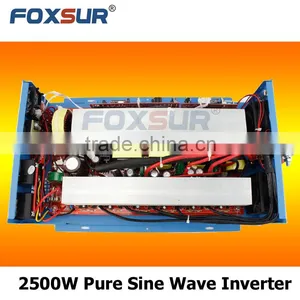Digital Display Excellent Quality Low Price 2500W Best Quality Big Power Pure Sine Wave Inverter 48V DC to 110V AC, DC to AC thumbnail-2