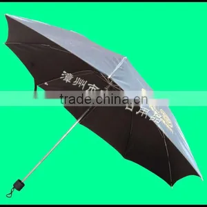 High Quality 3 Folding Promotional Umbrella thumbnail-1