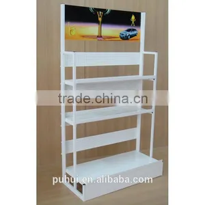 High Quality Strong 3 Tier Metal Lubricant Display Stand With Great Price thumbnail-1