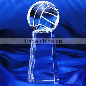 Optical Crystal Sports Trophy thumbnail-1