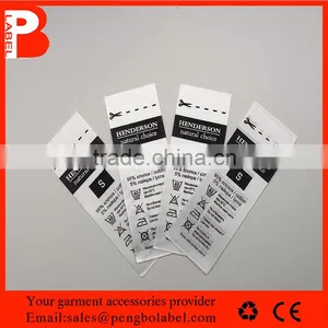Eco-friendly Low Price Custom Satin Printed Clothing Label for Women Garment thumbnail-6