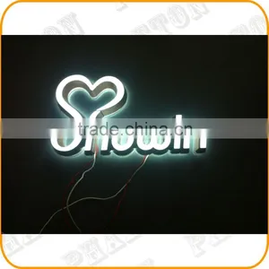 Hot Selling Face Lit and Halo Lit LED Acrylic Sign thumbnail-1