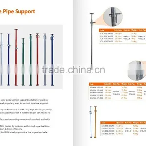 Adjustable Mechanical Prop Jack Scaffolding and Steel Support thumbnail-3