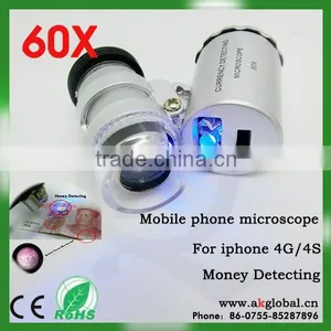 Universal Clip Mini Macro Lens for Iphone 60x Microscope Macro thumbnail-2