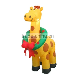 Christmas Ornament Inflatable Reindeer Christmas Decoration Led Light Reindeer thumbnail-1