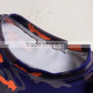 Bulk Buy Clothing Women's Camouflage Clothing Compression Sports t Shirt Stretch Polyester & Spandex Dry Fit T-shirt thumbnail-5