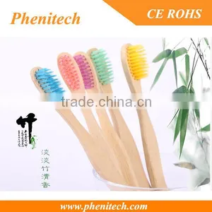 OEM Co-friendly Bamboo Biodegradable Charcoal Toothbrush thumbnail-3