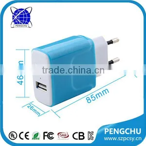 12w 5V 2.4A Mini USB Wall Charger 2USB Ports With ce Fcc Rohs thumbnail-6