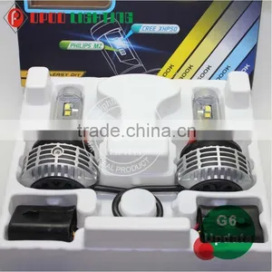 High Performance 3000lm 6th H4 Led Headlight, 6500K/8000K Hi/Low Automobile H4 Led Headlight thumbnail-4