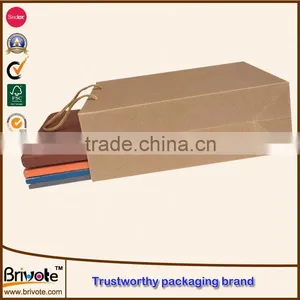 Kraft Paper Shopping Bag Kraft Paper Food Bag Starbucks Kraft Paper Bag thumbnail-1