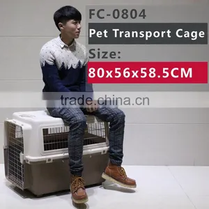 Deluxe & Eco-friendly Dog Transportation Cage --Made by Plastic thumbnail-1