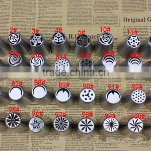 12pcs Set Cake Decorating Nozzles Russian Piping Icing Tips With Couple Baking & Pastry Tools thumbnail-4