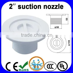 Swimming Pool Cleaning Fitting, Suction Nozzle, Cleaning Interface thumbnail-2