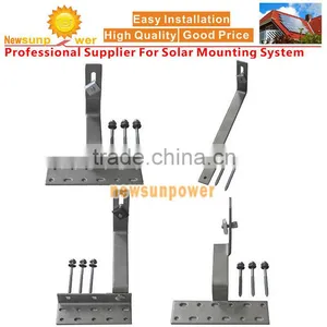 Solar Panel Mounting Tile Roof Hook System thumbnail-1