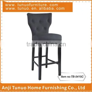 Bar Chair,produced in Anji,pub Furniture,wood Frame and Leg,TB-5415C thumbnail-1