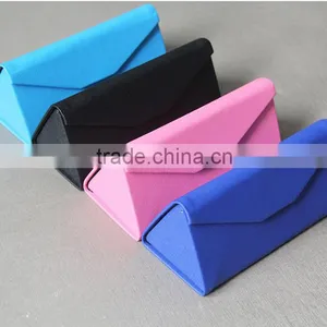 PU Triangle Handmade Optical Case, Eyewear Carring Case Quality Choice thumbnail-2