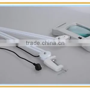 Antistatic Rectangle C-clamp Illuminated Magnifying Lamp thumbnail-1